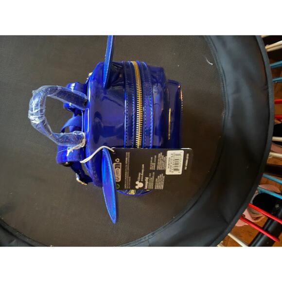 Mickey Mouse Blue Loungefly Backpack, BNWT - Picture 6 of 6